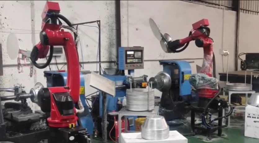 robot in polishing application robot in polishing application